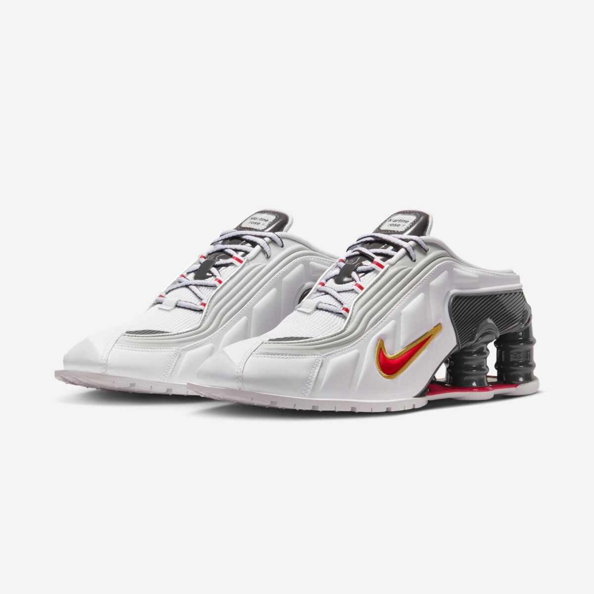 Martine Rose x Nike Shox Mule MR4 WMNS “White/Varsity Red”
