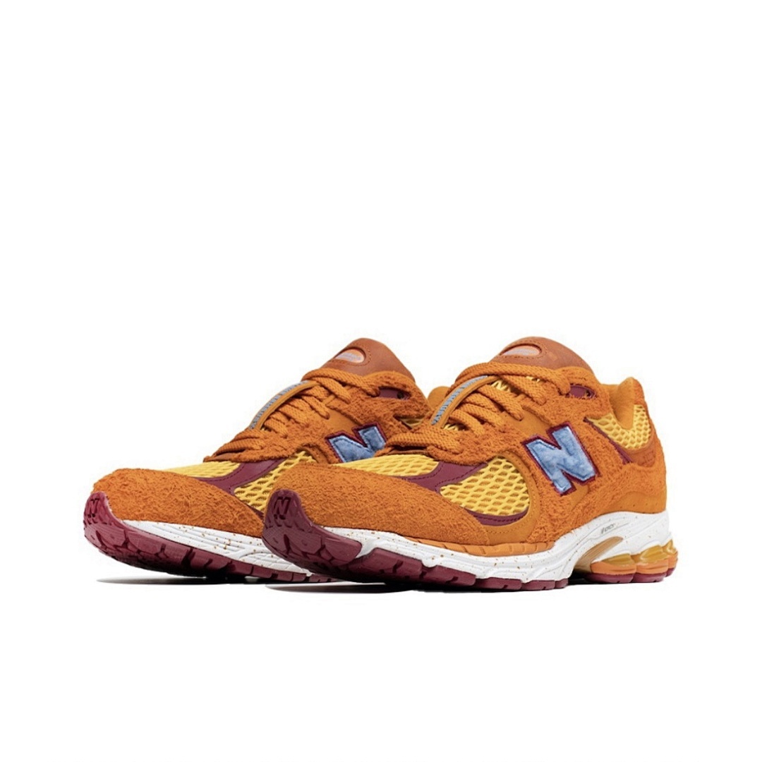 New Balance 2002R M2002RSA Dusty Orange Honey Yellow Sneakers - Image 4