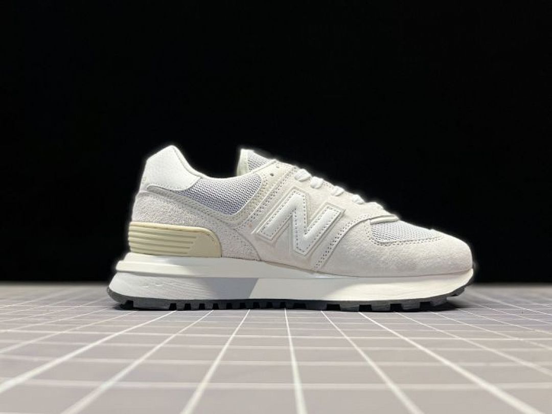 New Balance 574 Legacy White Moonbeam Sneakers U574LGG3 Lifestyle Shoes with ENCAP Chunky Sole - Image 4
