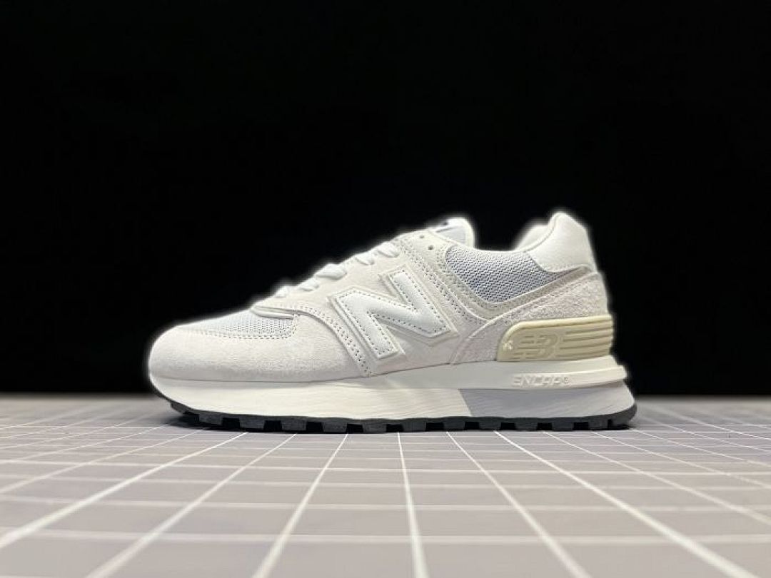 New Balance 574 Legacy White Moonbeam Sneakers U574LGG3 Lifestyle Shoes with ENCAP Chunky Sole - Image 7
