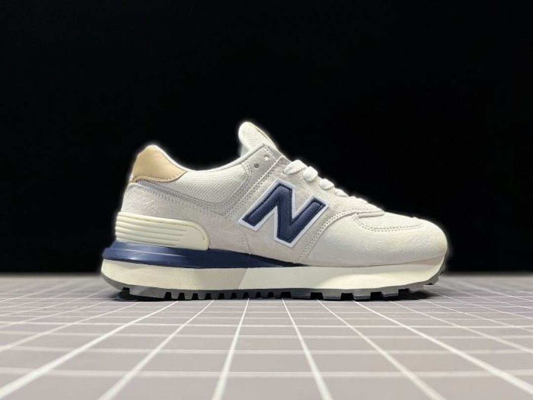 New Balance 574 Legacy U574LGG Moonbeam Nightwatch Green Unisex Lifestyle Sneakers Trainers - Image 3