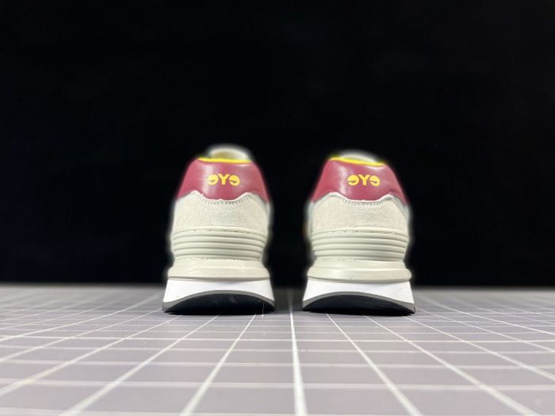 New Balance 574 Legacy Green Burgundy U574LGSA Men's Women's Lifestyle Sneakers - Image 3