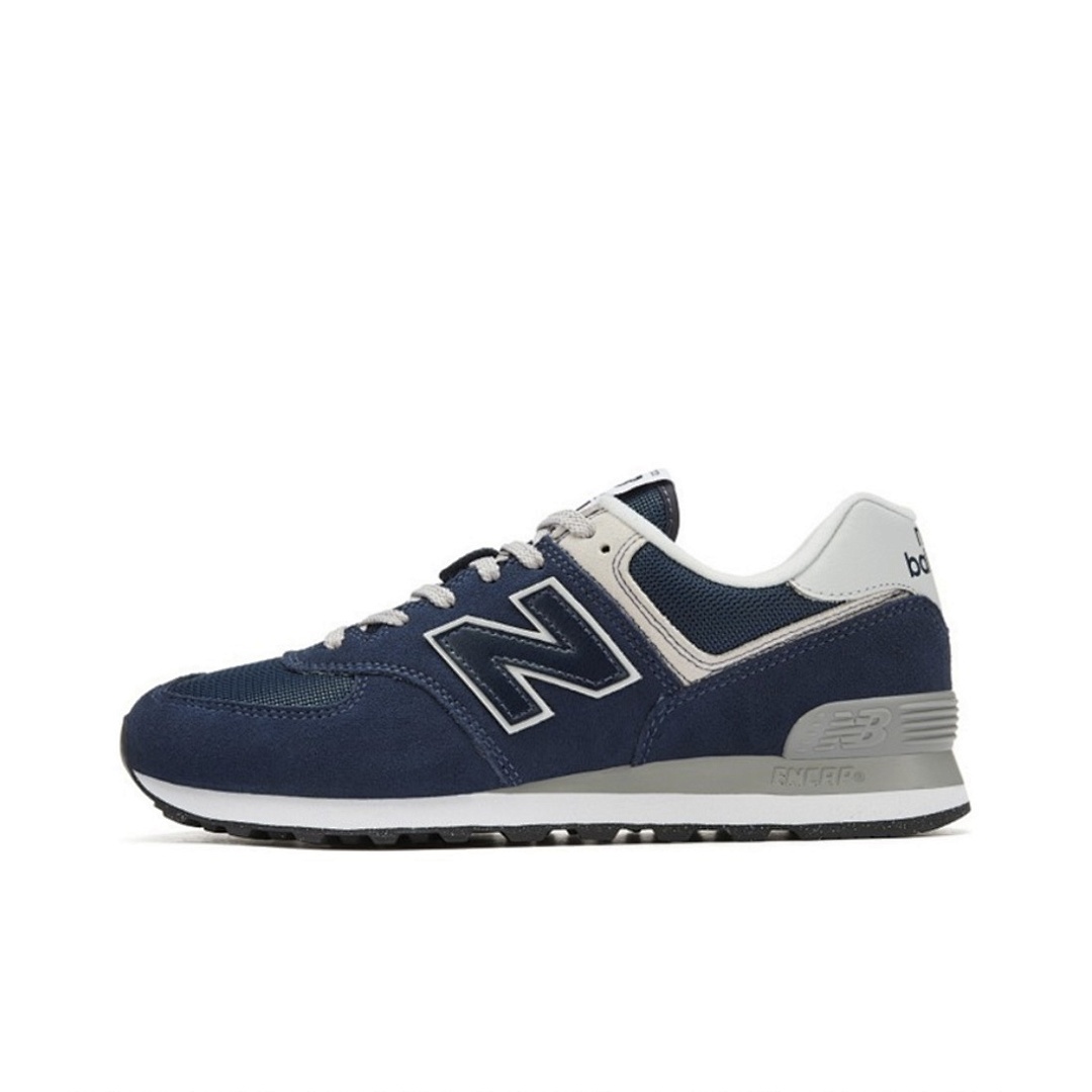 New Balance 574 Core Men's Navy Blue Grey Lifestyle Sneakers ML574EGN