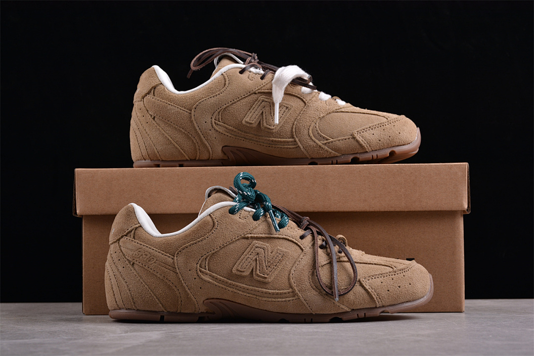 New Balance 530 Tan Khaki Suede Lifestyle Running Sneakers Shoes M530