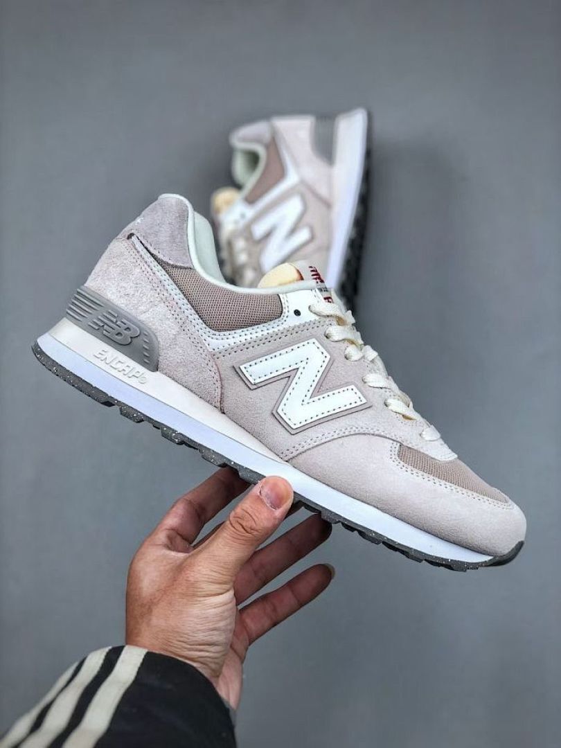 New Balance 574 ML574EVW Sea Salt White Grey ENCAP Lifestyle Running Casual Sneakers Men's Women's