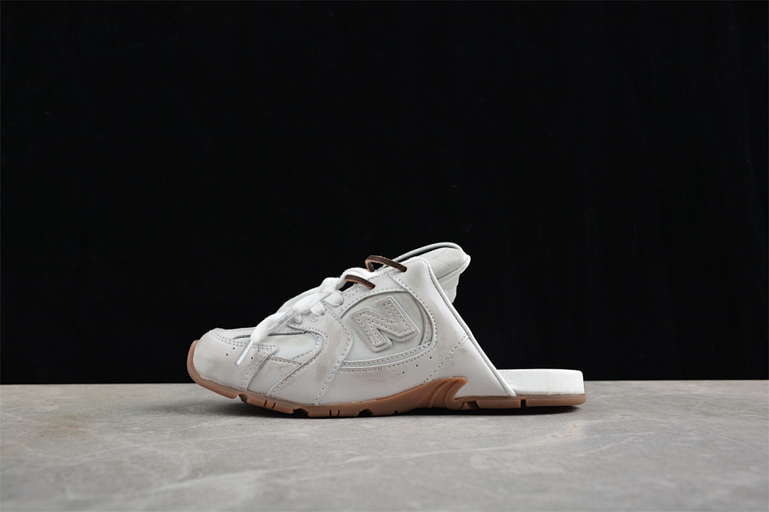 New Balance 2002R Mule Light Grey Gum Sole M2002RMA