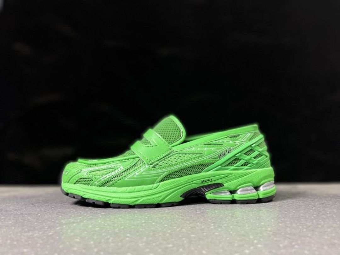 New Balance 1906R Ghost Pepper Neon Green Running Shoes M1906RCA - Image 6