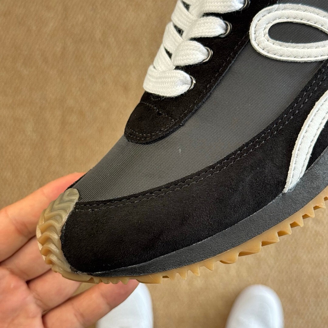 Feiyue Delta Low Black White Gum Sole Sneakers - Image 4