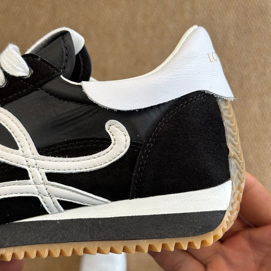 Feiyue Delta Low Black White Gum Sole Sneakers - Image 6