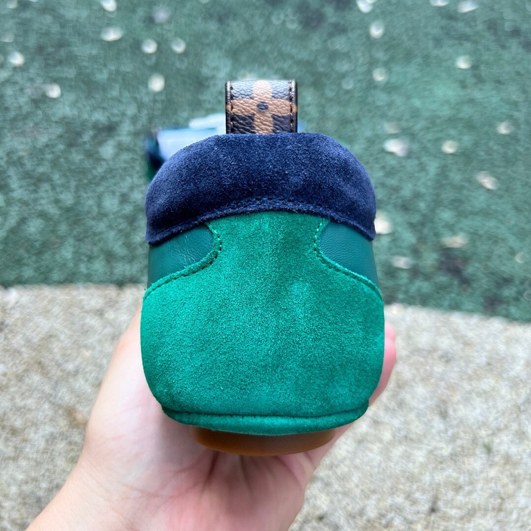 Louis Vuitton Run Away Sneaker Green Blue - Image 8