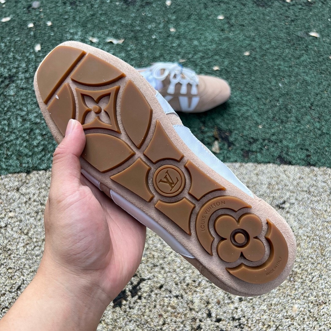 Louis Vuitton Fastlane Sneaker Beige White - Image 6