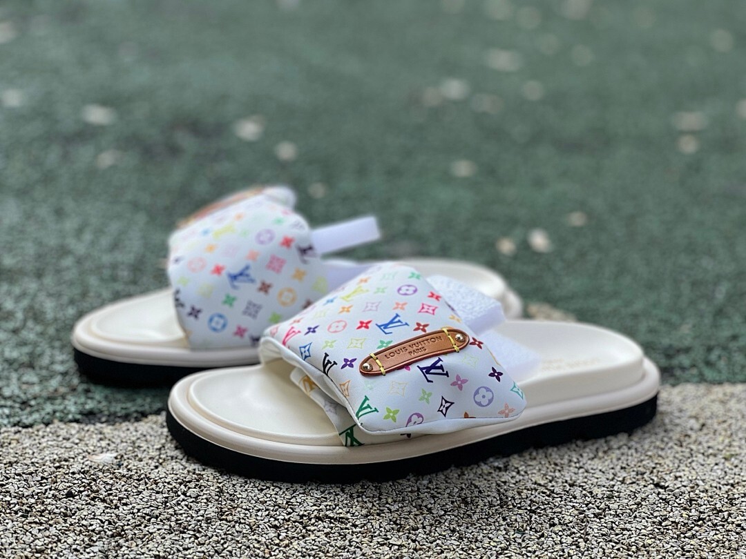 Louis Vuitton Pool Pillow Comfort Slide Sandal Multicolor Monogram