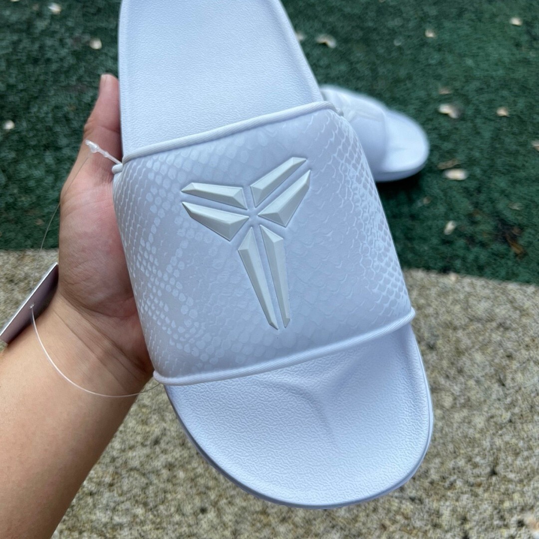 Nike Kobe Mamba Fury Slide White CJ0939-100 - Image 5