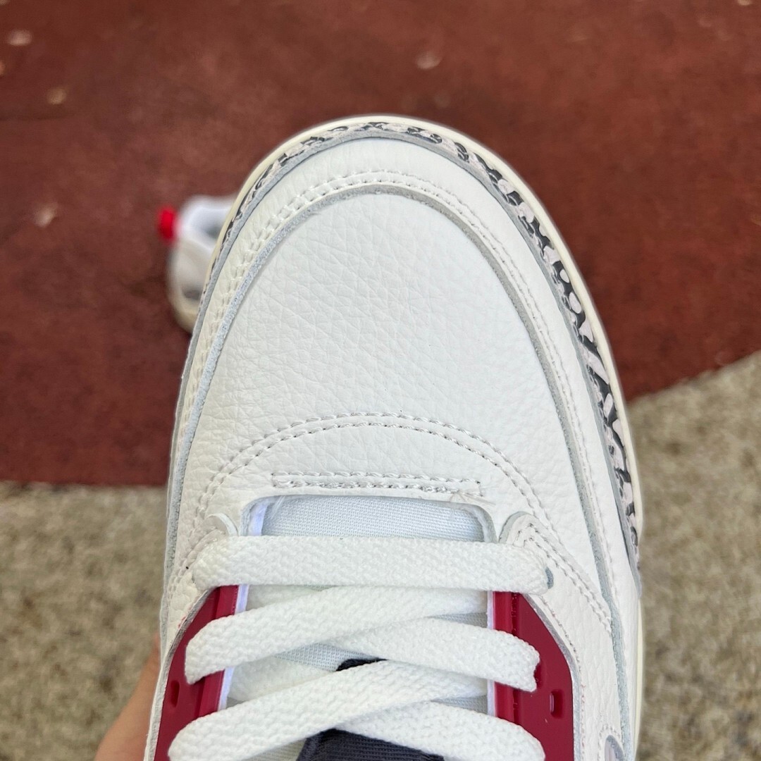 Jordan Spizike Low White True Red Cement Grey Sail - Image 5
