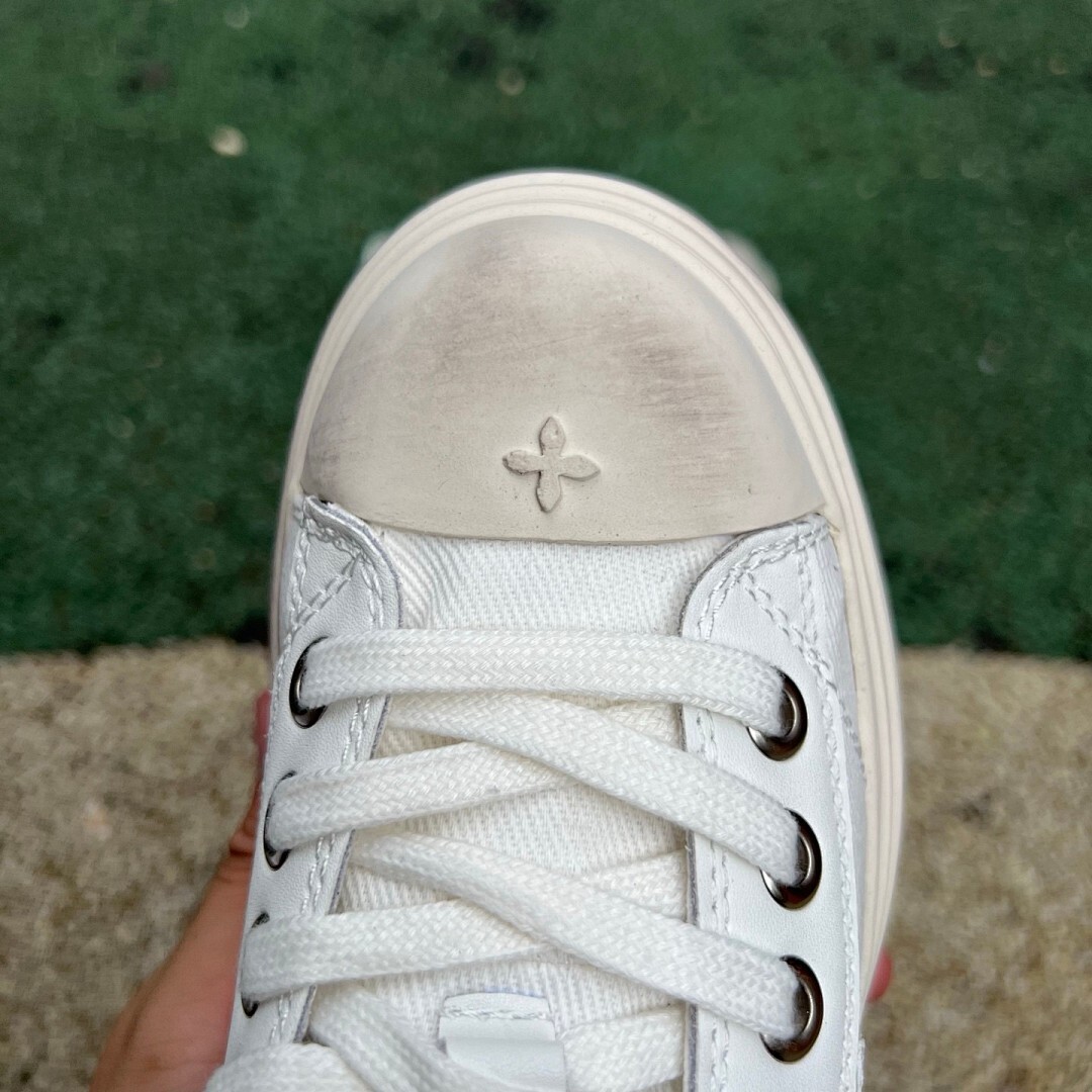 Fila Women's Stackhouse Crossover Platform Low-Top Canvas Sneakers - Image 4