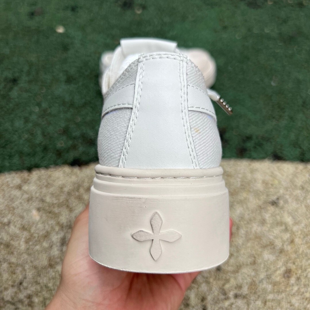 Fila Women's Stackhouse Crossover Platform Low-Top Canvas Sneakers - Image 8