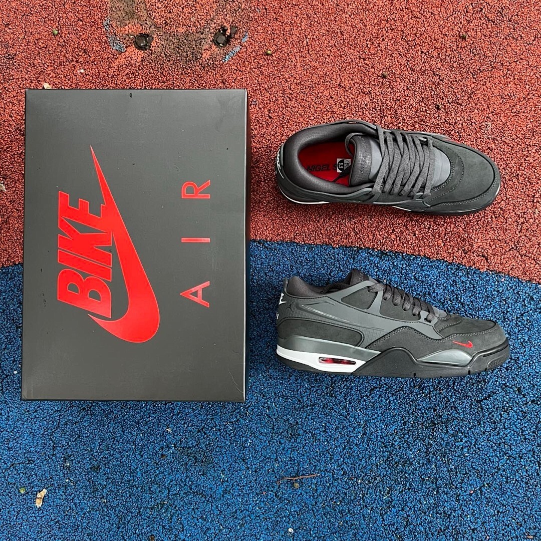 Nike Air Flight Legacy Anthracite University Red - Image 3