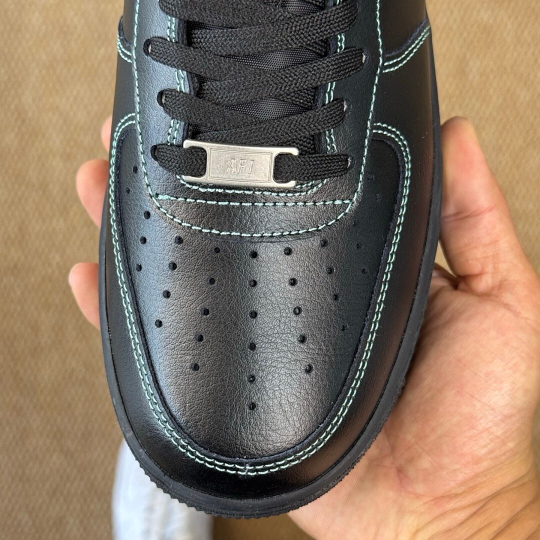 Nike Air Force 1 '07 LV8 "Black Aurora Green" CT2300-001 - Image 4