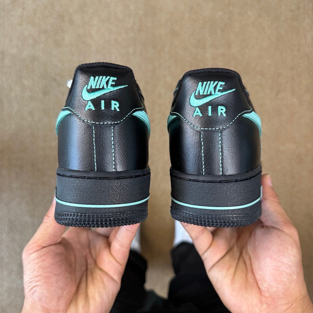 Nike Air Force 1 '07 LV8 "Black Aurora Green" CT2300-001 - Image 7