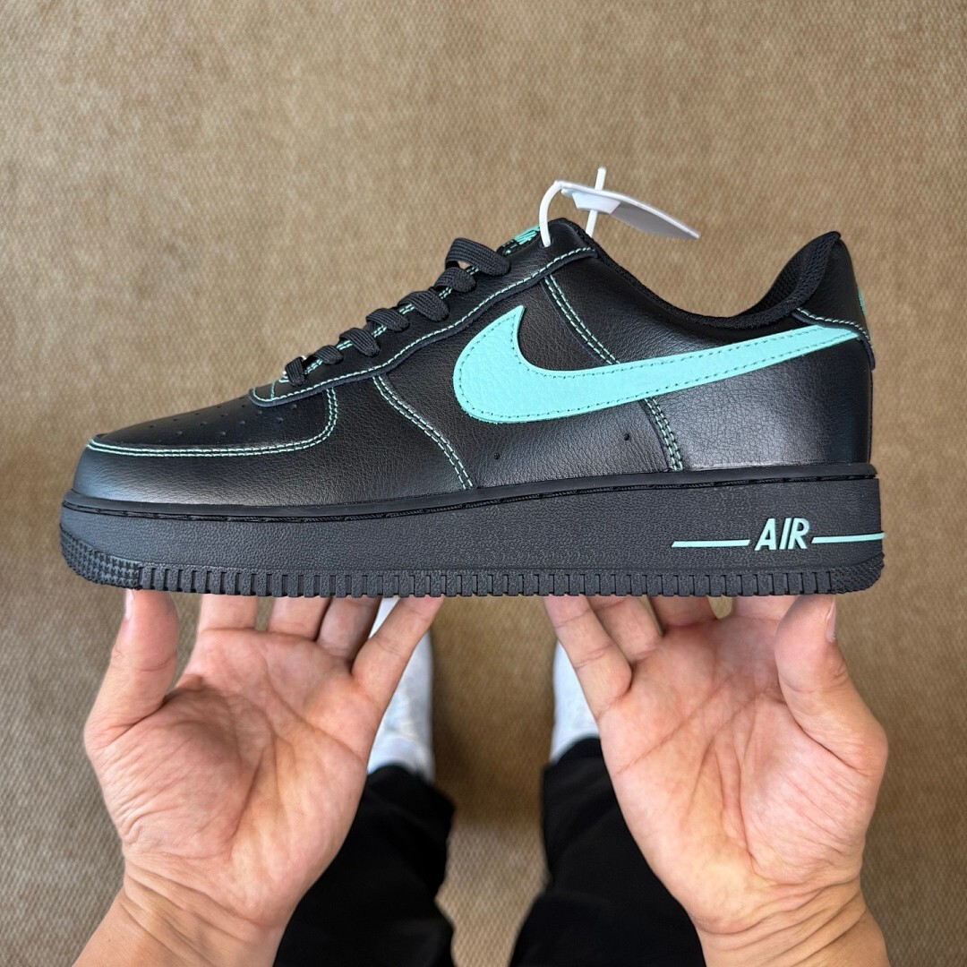 Nike Air Force 1 '07 LV8 "Black Aurora Green" CT2300-001 - Image 10
