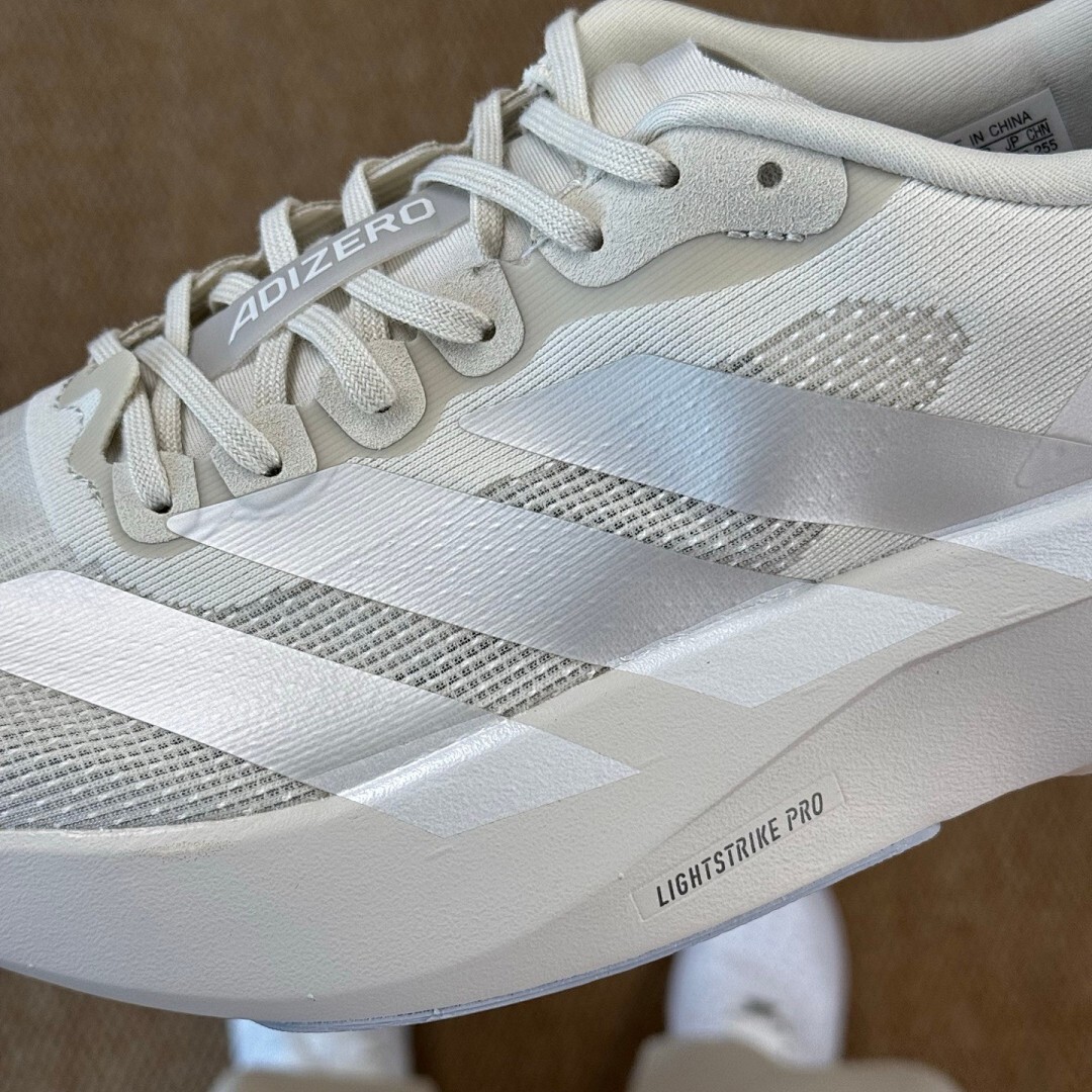 Adidas Adizero Adios Pro 3 Running Shoes Cloud White - Image 5