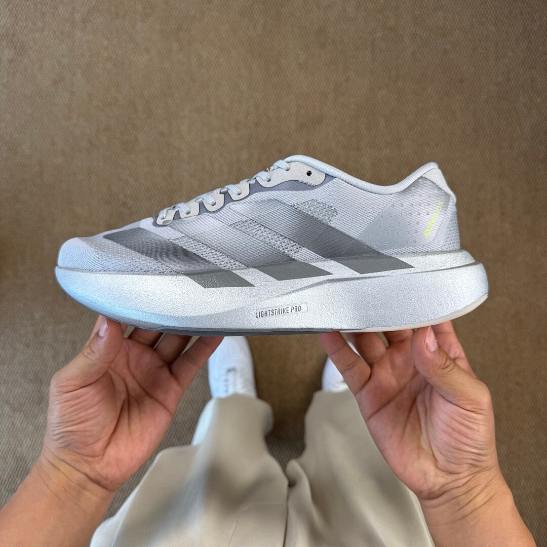 Adidas Adizero Adios Pro 3 Grey Two Grey One Lucid Lemon HQ3693