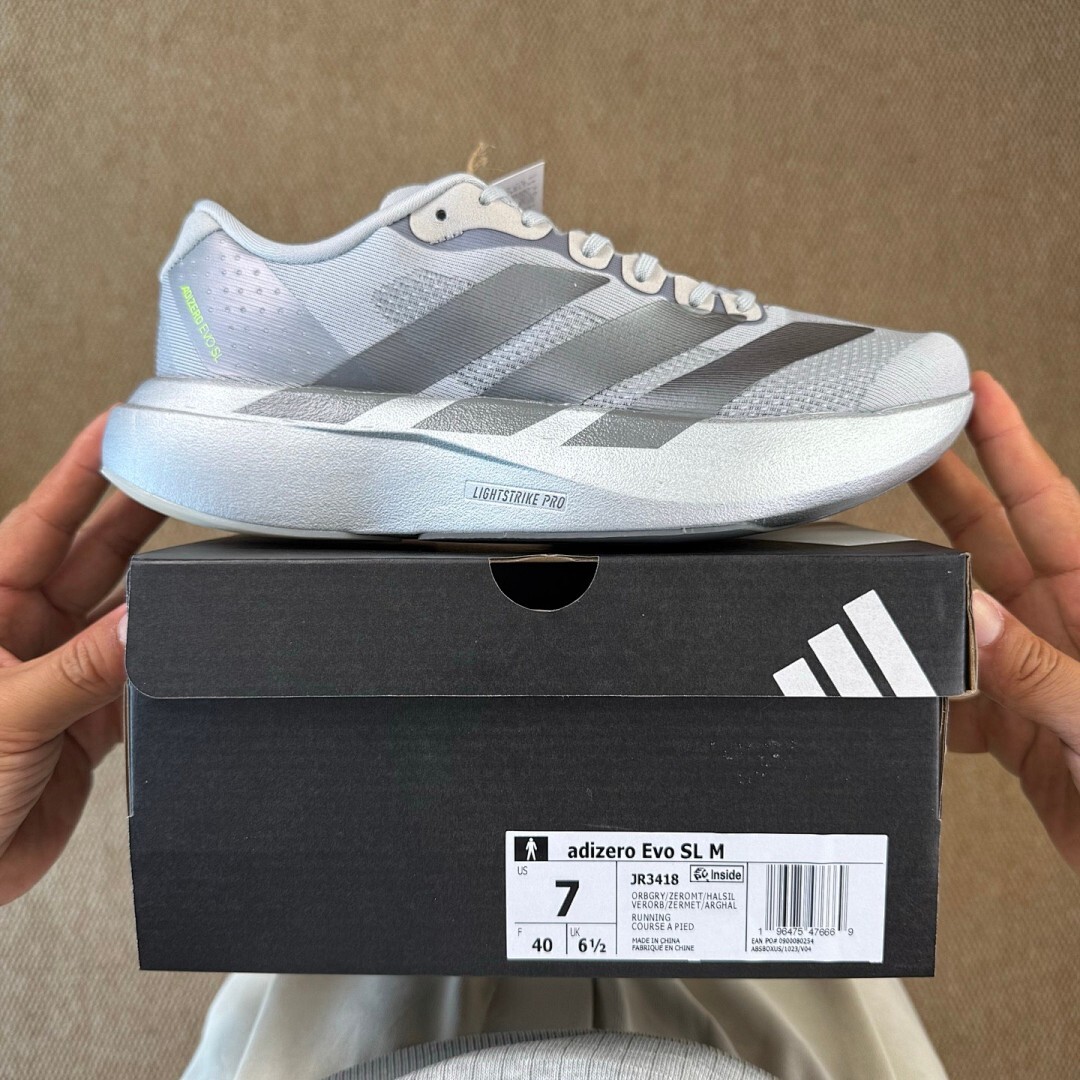 Adidas Adizero Adios Pro 3 Grey Two Grey One Lucid Lemon HQ3693 - Image 3