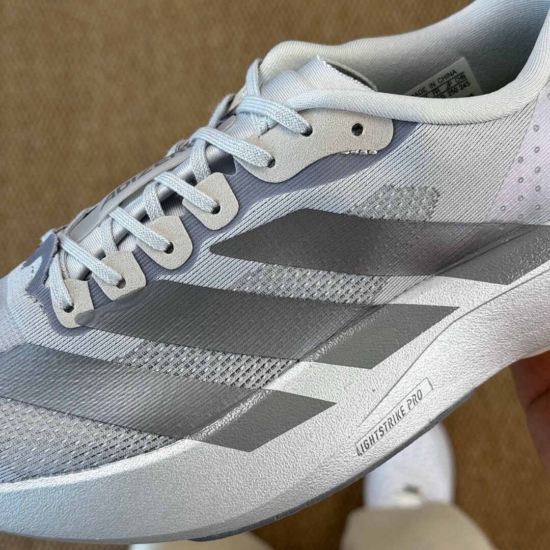 Adidas Adizero Adios Pro 3 Grey Two Grey One Lucid Lemon HQ3693 - Image 5