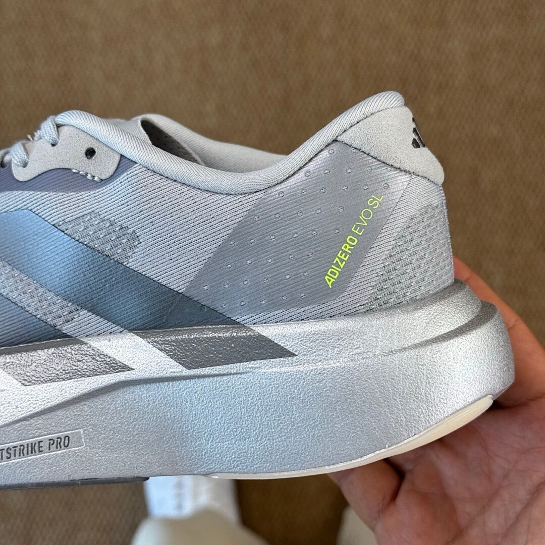 Adidas Adizero Adios Pro 3 Grey Two Grey One Lucid Lemon HQ3693 - Image 6