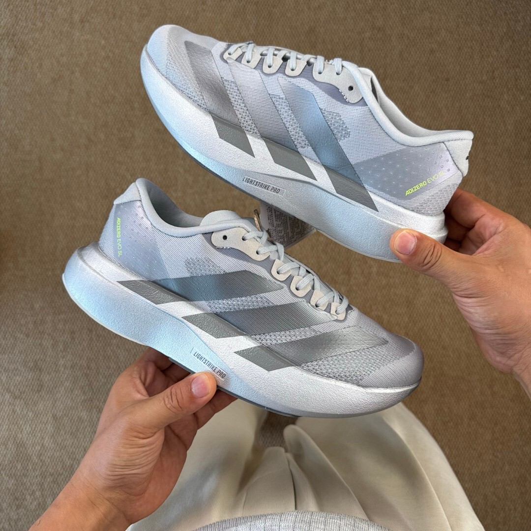 Adidas Adizero Adios Pro 3 Grey Two Grey One Lucid Lemon HQ3693 - Image 9