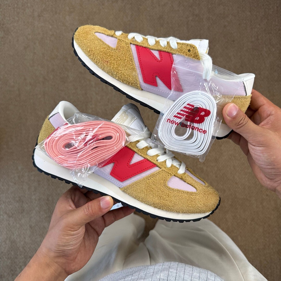 New Balance 237 Team Gold Guava Chili Red WS237PN1 - Image 4