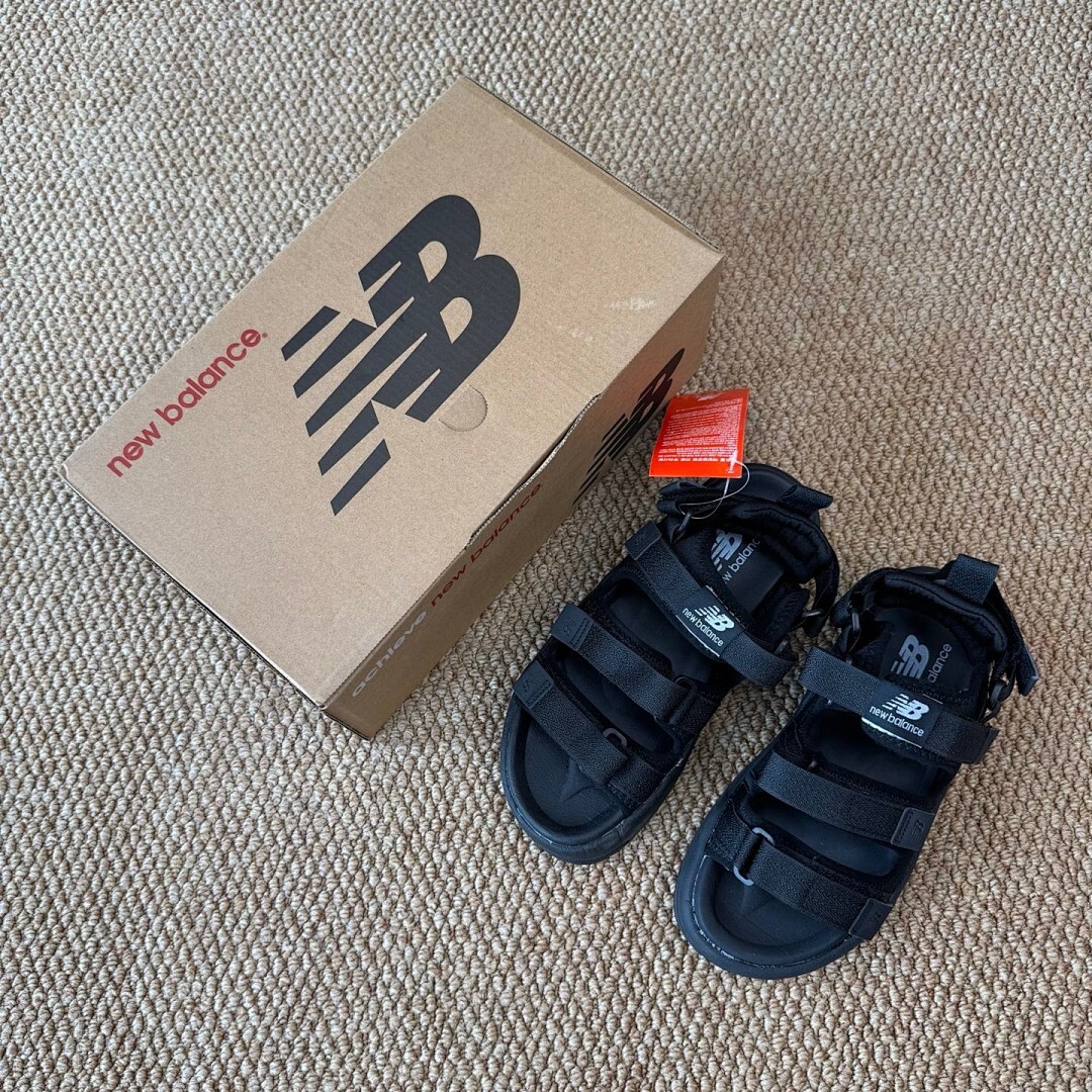 New Balance SD750 Black Sandals SD750BK - Image 3