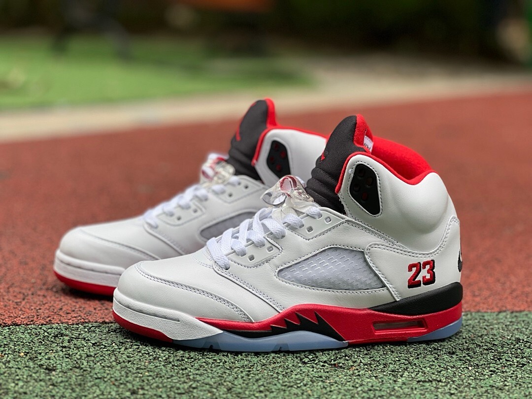 Air Jordan 5 Retro OG Fire Red (2020) DA1911-102 - Image 5