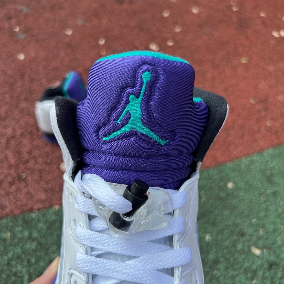 Air Jordan 5 Retro GS Grape Ice 440888-105 - Image 6