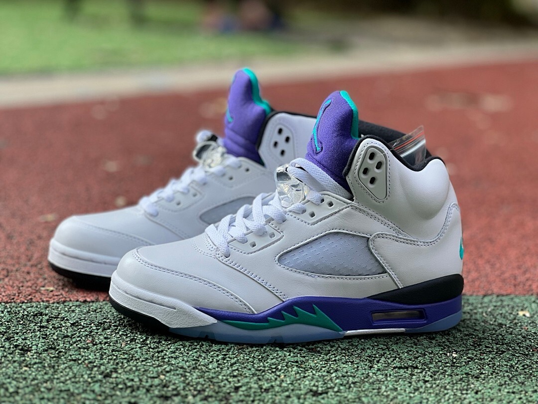 Air Jordan 5 Retro GS Grape Ice 440888-105 - Image 11