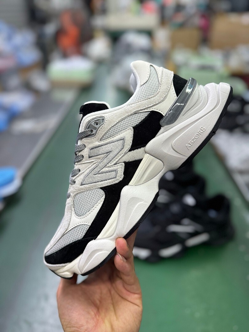 New Balance 9060 White Black U9060WB1 - Image 8