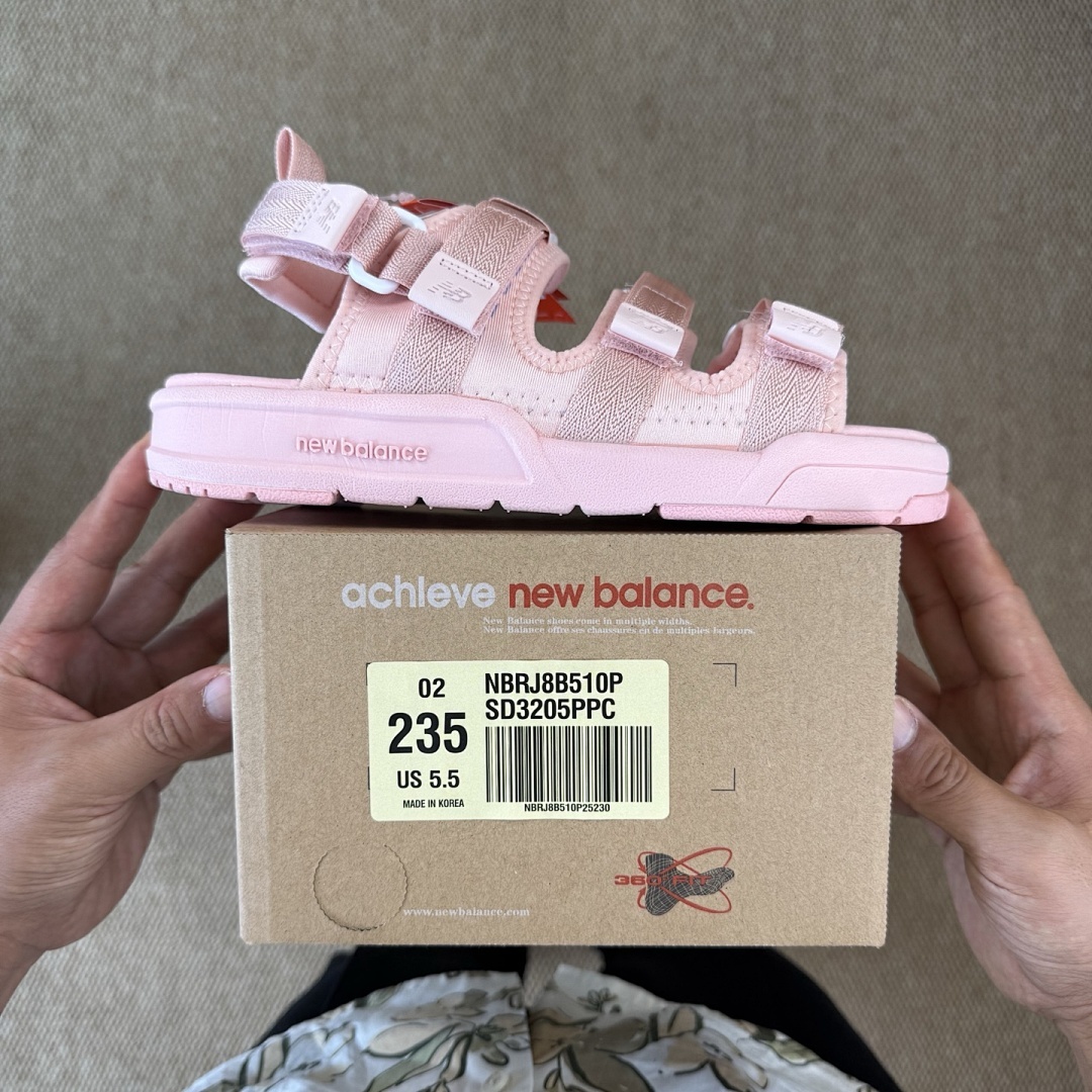 New Balance SDL750 Sandals Rose Water - Image 3