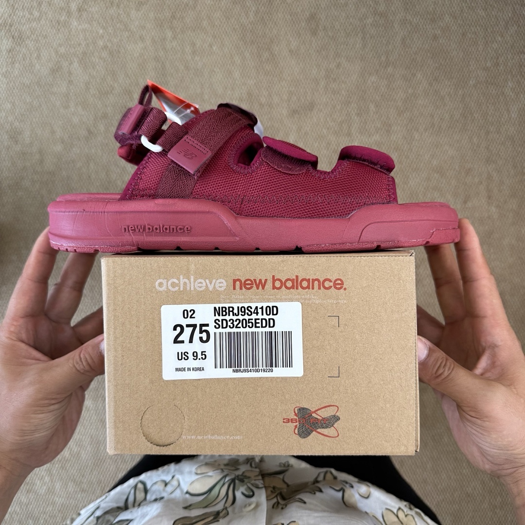 New Balance Caravan Multi Sandals Deep Red SUFMMOC2 - Image 4