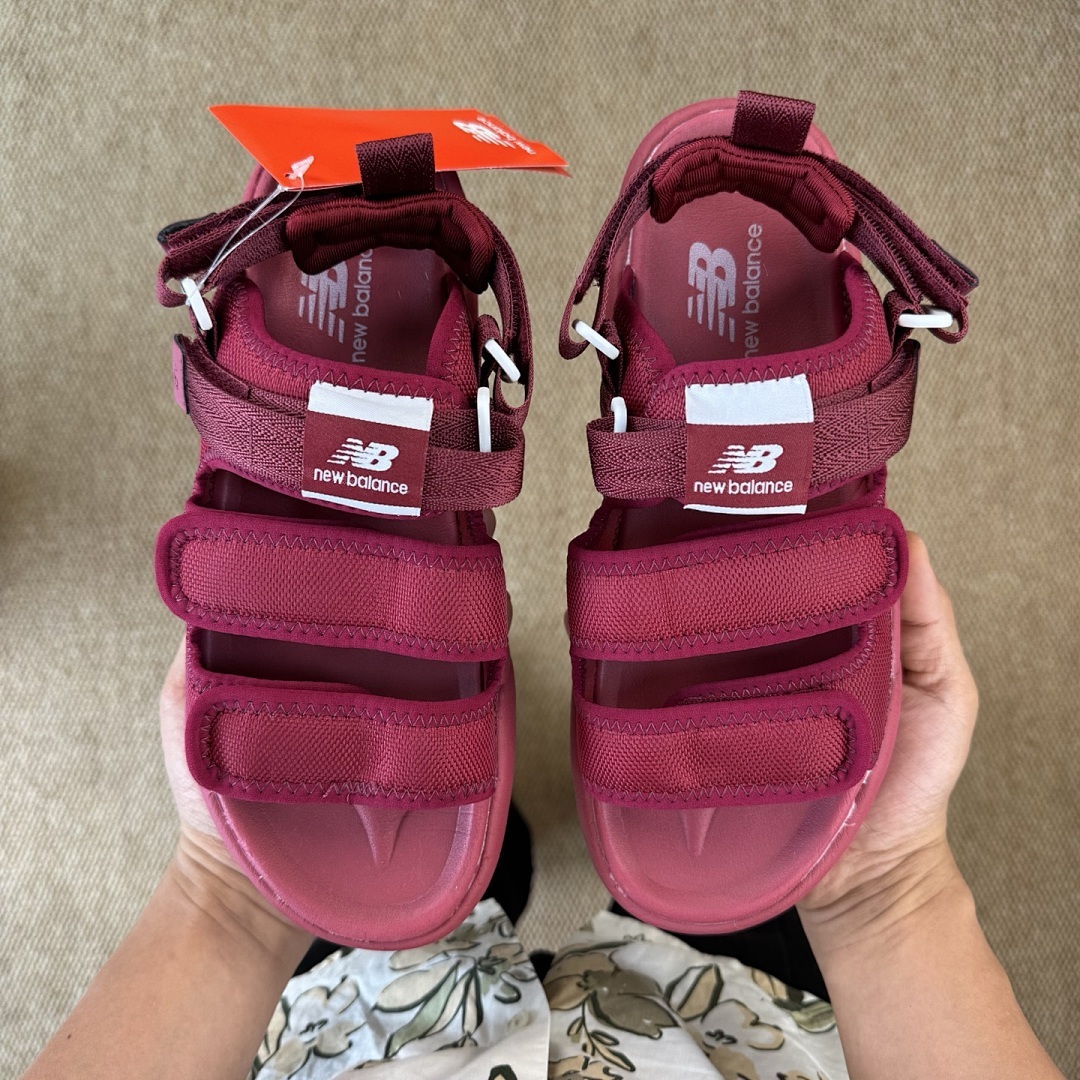 New Balance Caravan Multi Sandals Deep Red SUFMMOC2 - Image 9