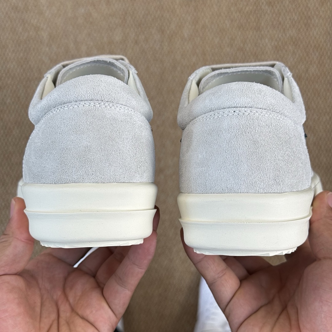 Fear of God ESSENTIALS 101 Lace Up Sneaker Light Grey Black Stripe - Image 7