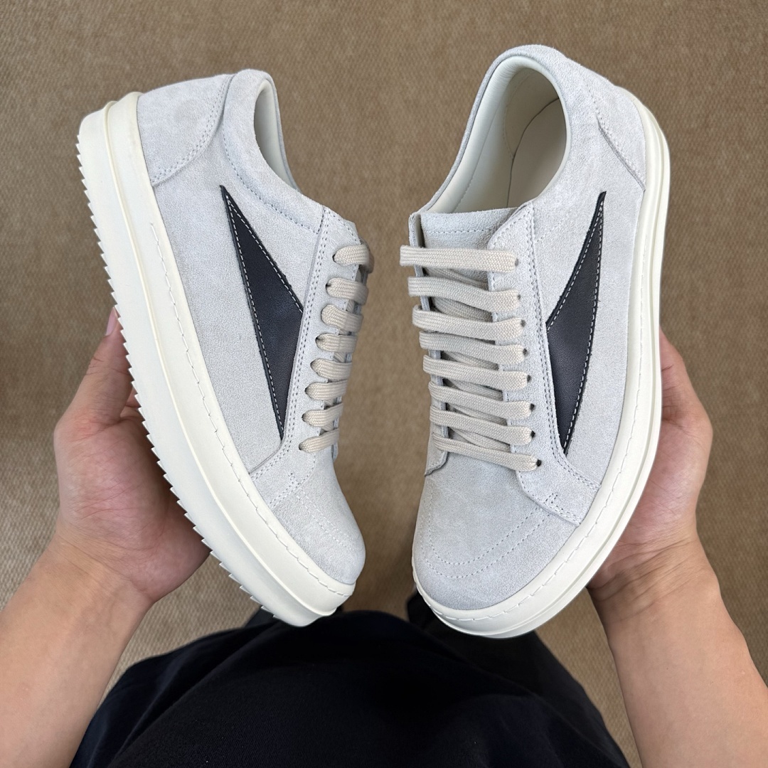 Fear of God ESSENTIALS 101 Lace Up Sneaker Light Grey Black Stripe - Image 8