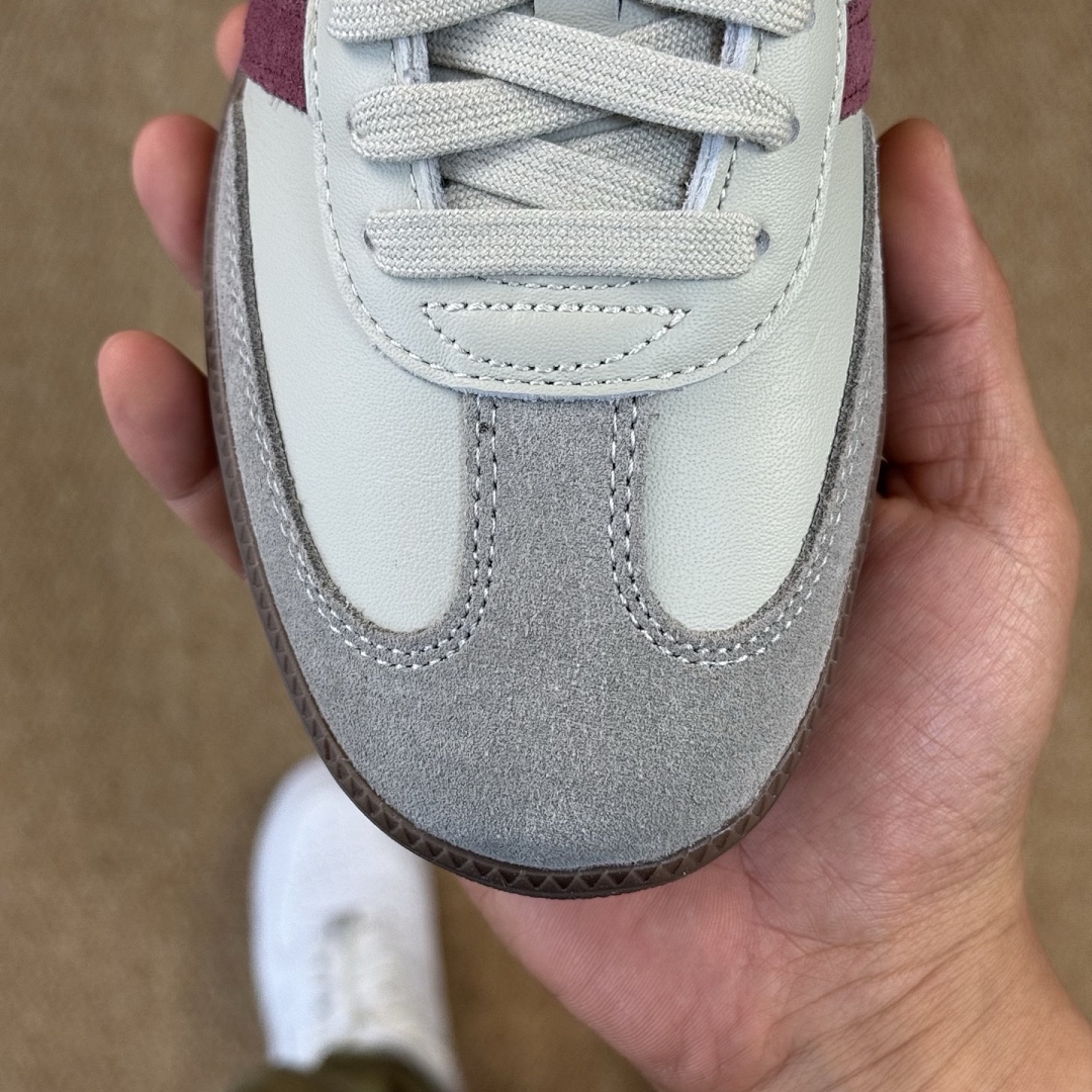 Adidas Samba OG Cream White Better Scarlet Gum IE7015 - Image 4