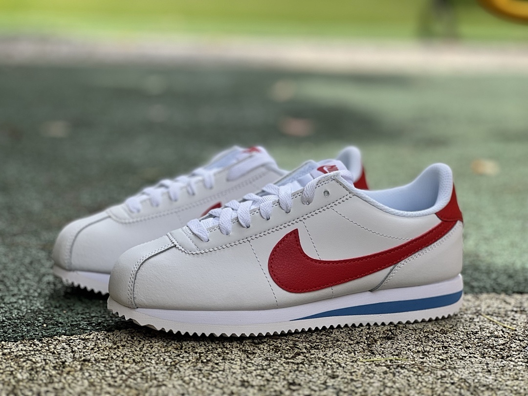 Nike Cortez Basic Leather White Varsity Red Varsity Royal 807471-103