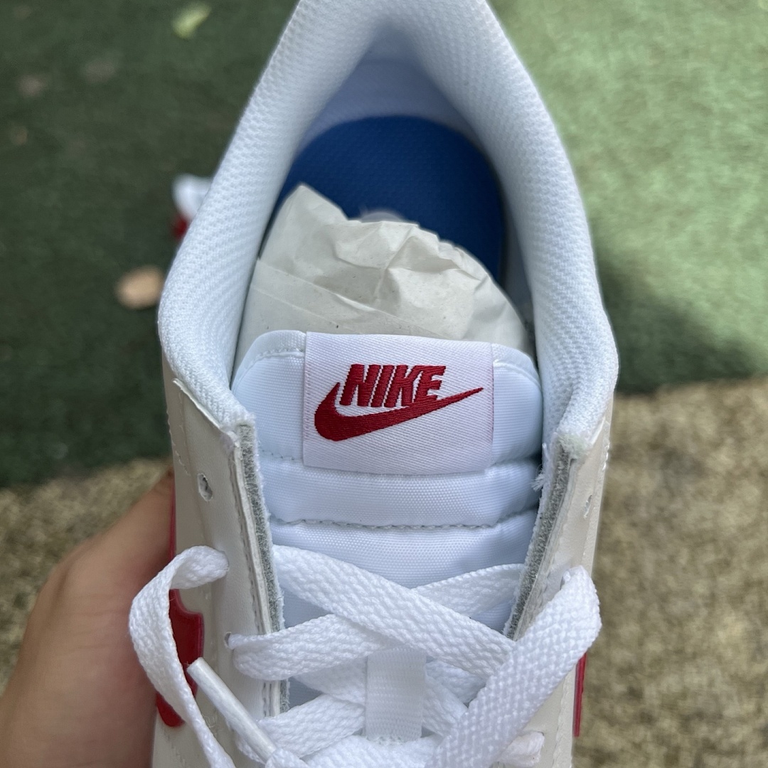 Nike Cortez Basic Leather White Varsity Red Varsity Royal 807471-103 - Image 5