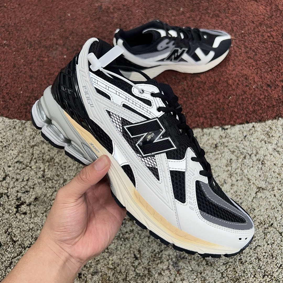 New Balance 1906R Black with White and Silver M1906RBB - Image 9