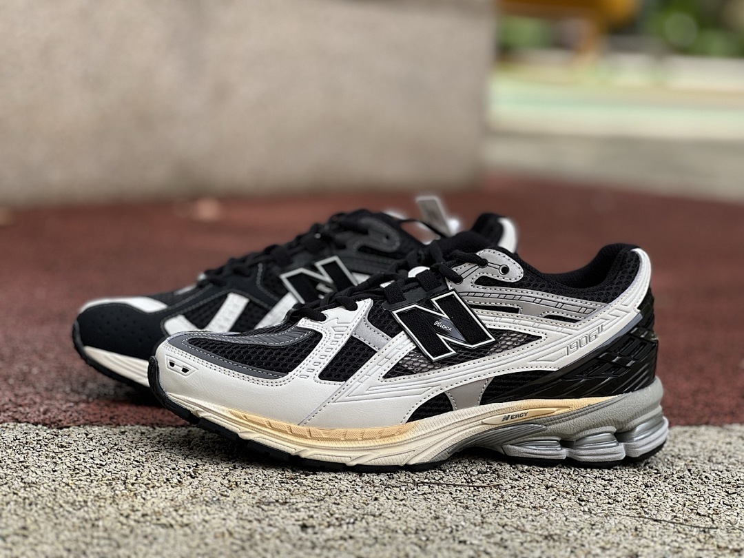 New Balance 1906R Black with White and Silver M1906RBB - Image 11