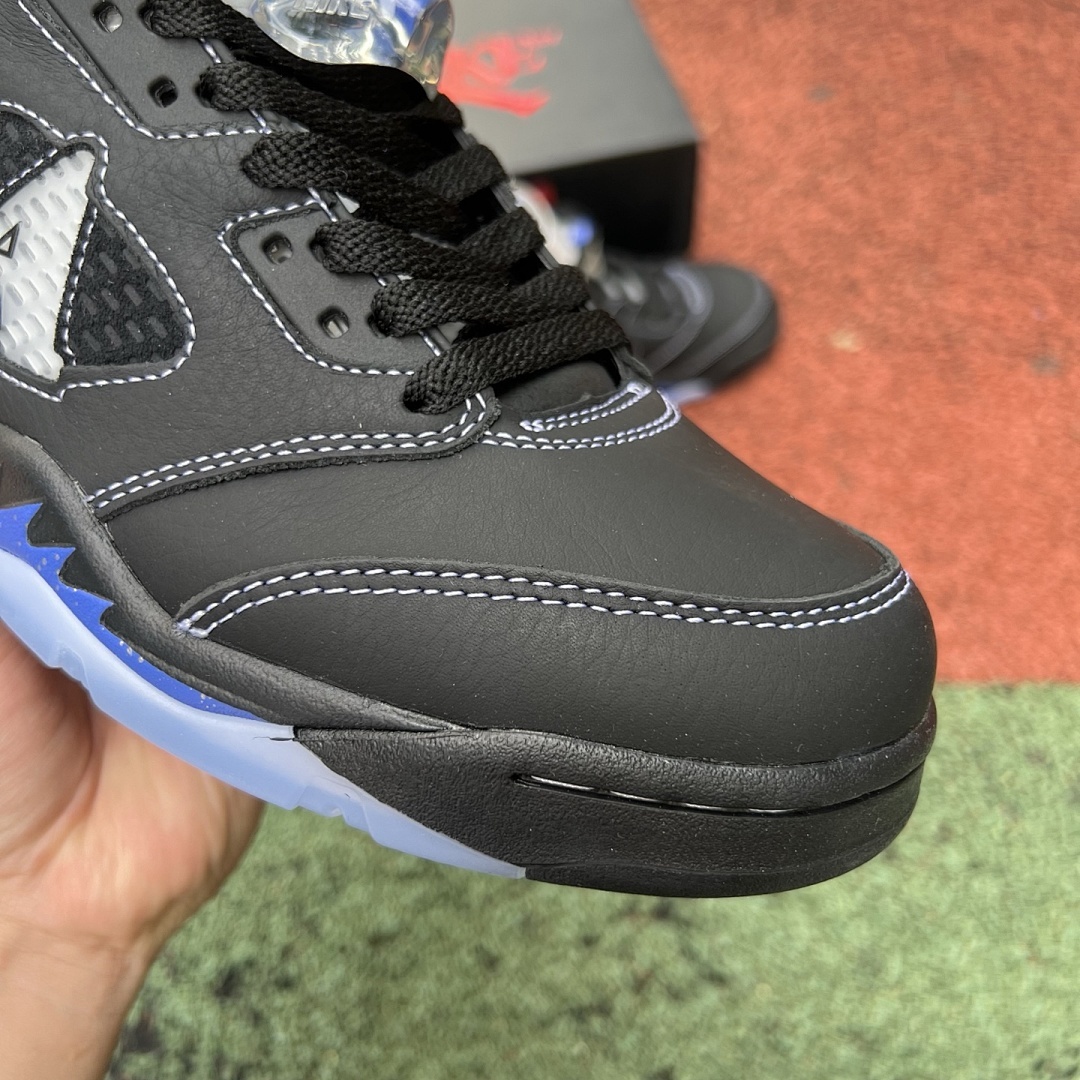 Air Jordan 5 Alpha Sample Black Blue - Image 8
