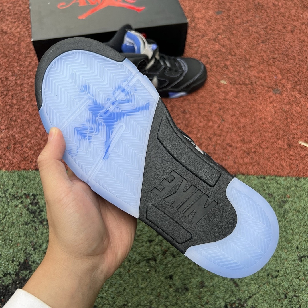 Air Jordan 5 Alpha Sample Black Blue - Image 11
