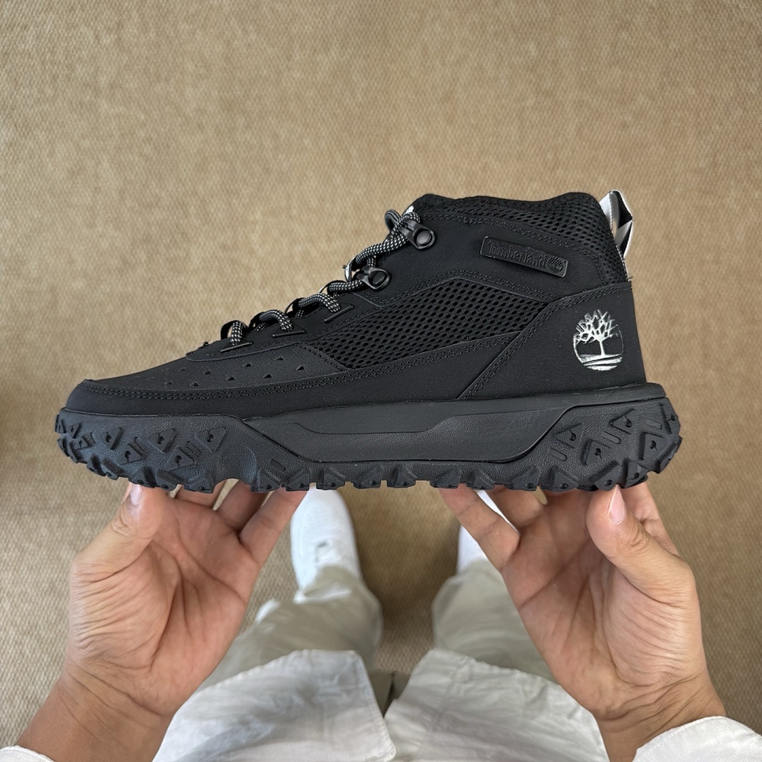 Timberland GreenStride Motion 6 Mid Hiker Boots Black A5VHN