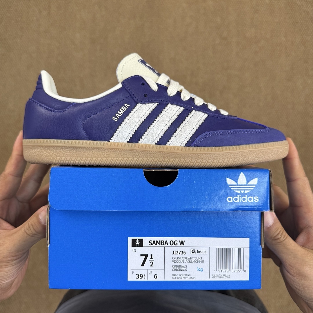 Adidas Samba OG Royal Blue Cloud White Gum IF3795 - Image 3